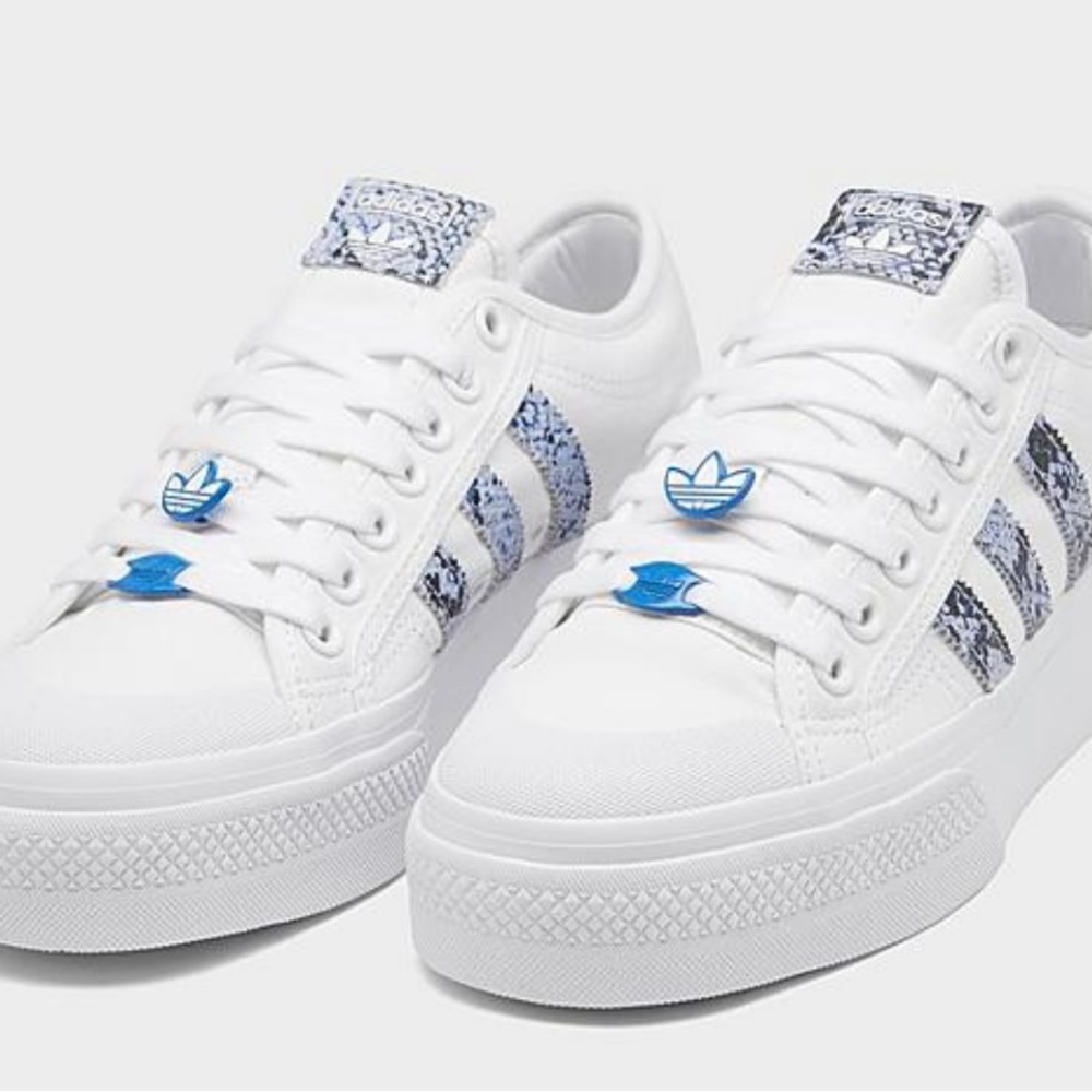 NWT Size 8 Women's adidas Originals Nizza Trefoil Casual Shoes
